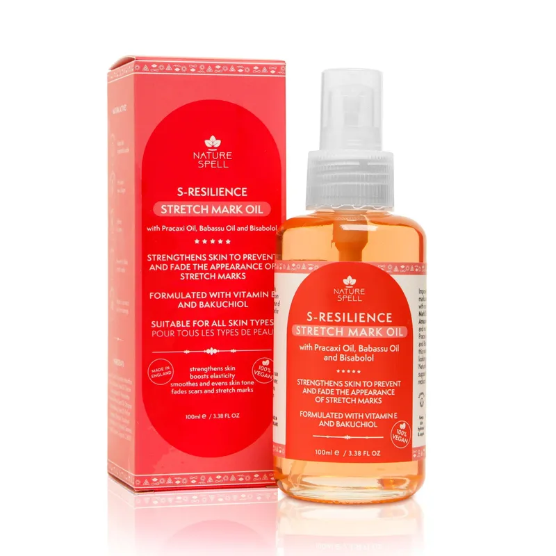 Nature Spell S-Resilience Stretch Marks Oil 100ml in Clear - Clear - Size: One Size