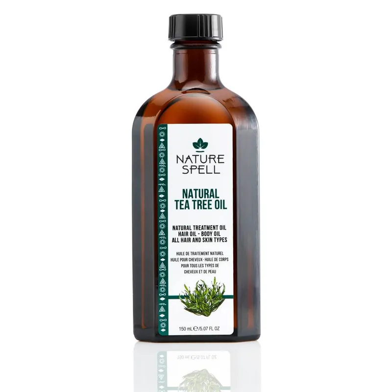 Nature Spell Women's Tea Tree Oil for Hair & Skin 150ml in Clear Clear