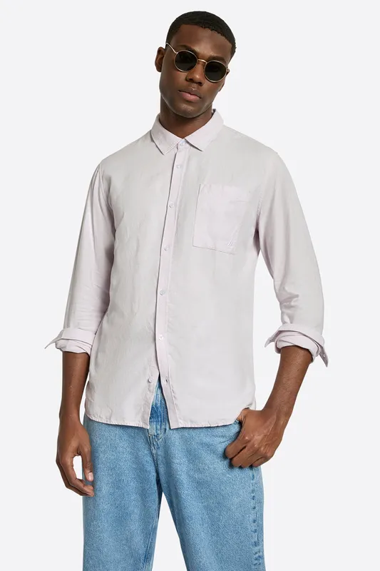 Nautica Barias Mens Ls Shirt