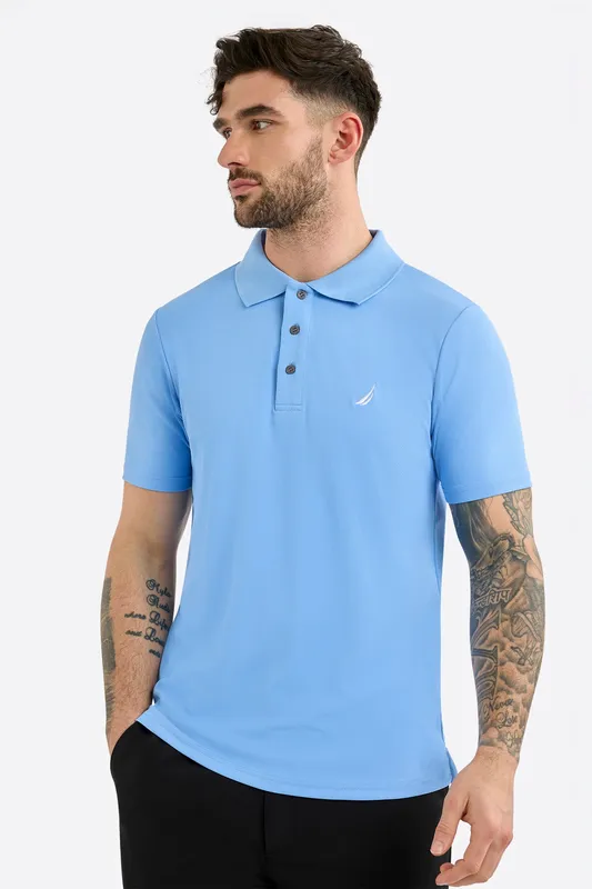 Nautica Barrett Mens Slim Fit Polo Shirt