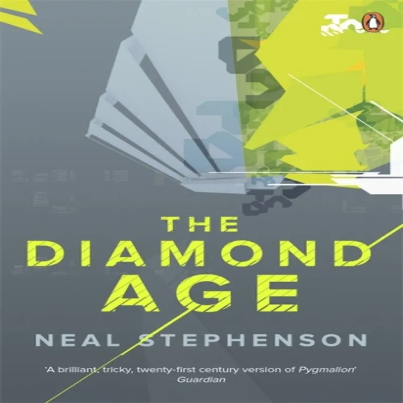 Neal Stephenson Diamond Age Paperback Book Multicolor
