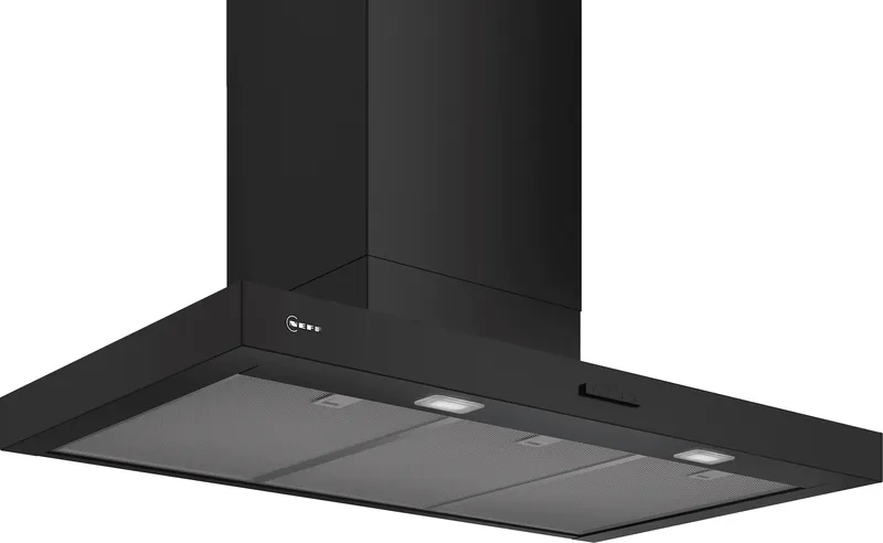 Neff N50 D95BCC2S0B 90cm Wide Matt Black Wall-Mounted Cooker Hood