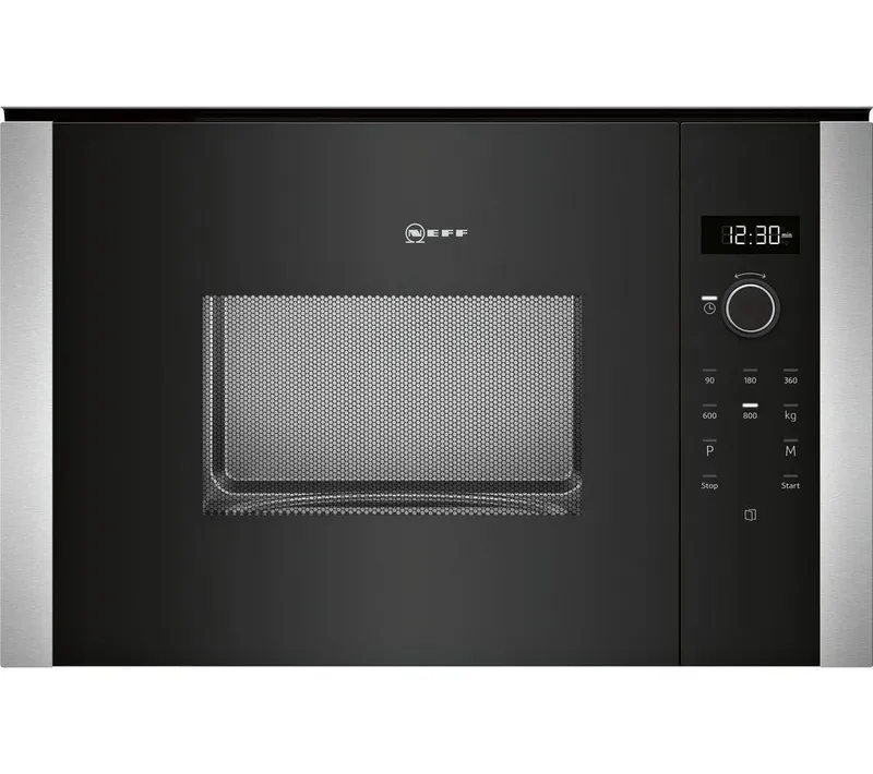 Neff N50 HLAWD23N0B Built-in Solo Microwave - Black