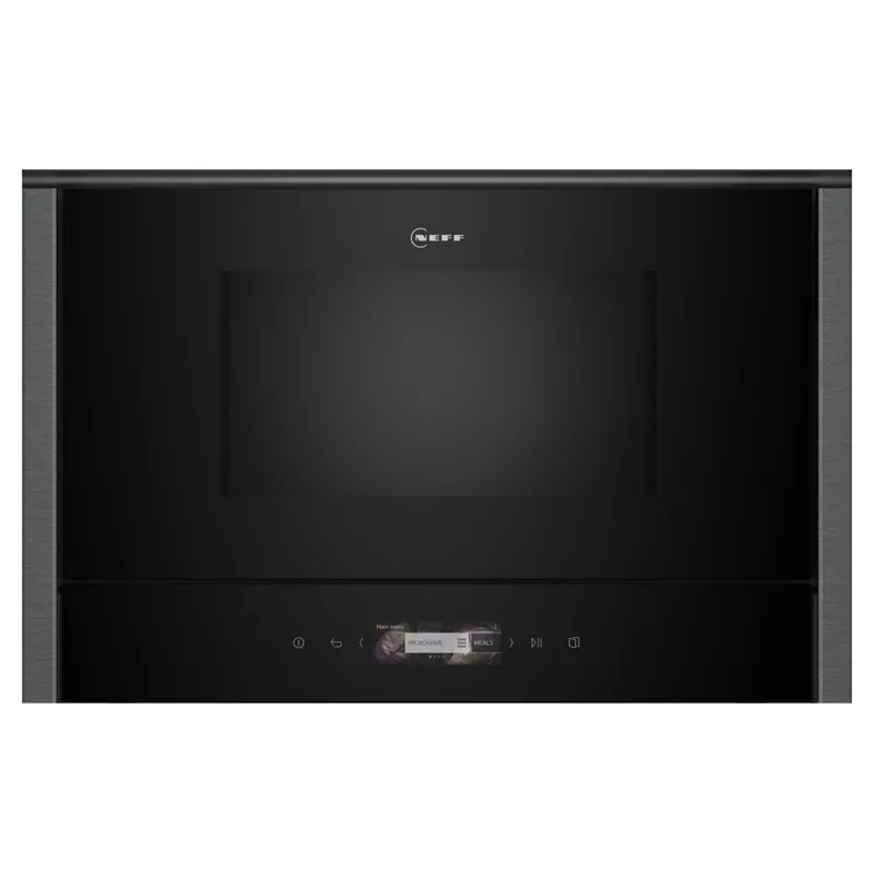 Neff NL4WR21G1B N70 Built In Microwave For Wall Unit - Graphite