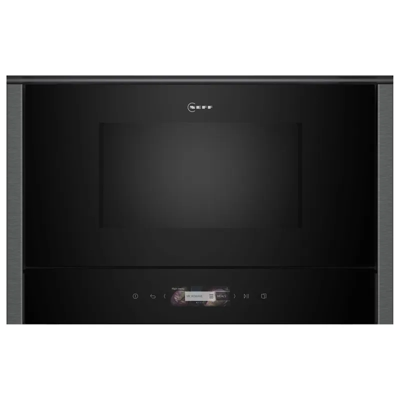 Neff NR4WR21G1B N70 Built In Microwave Oven in Graphite Grey 900W 21L