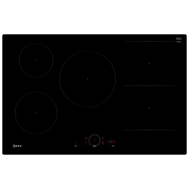 Neff T58PHW1L0 N70 Built In 80cm FlexInduction Hob in Black