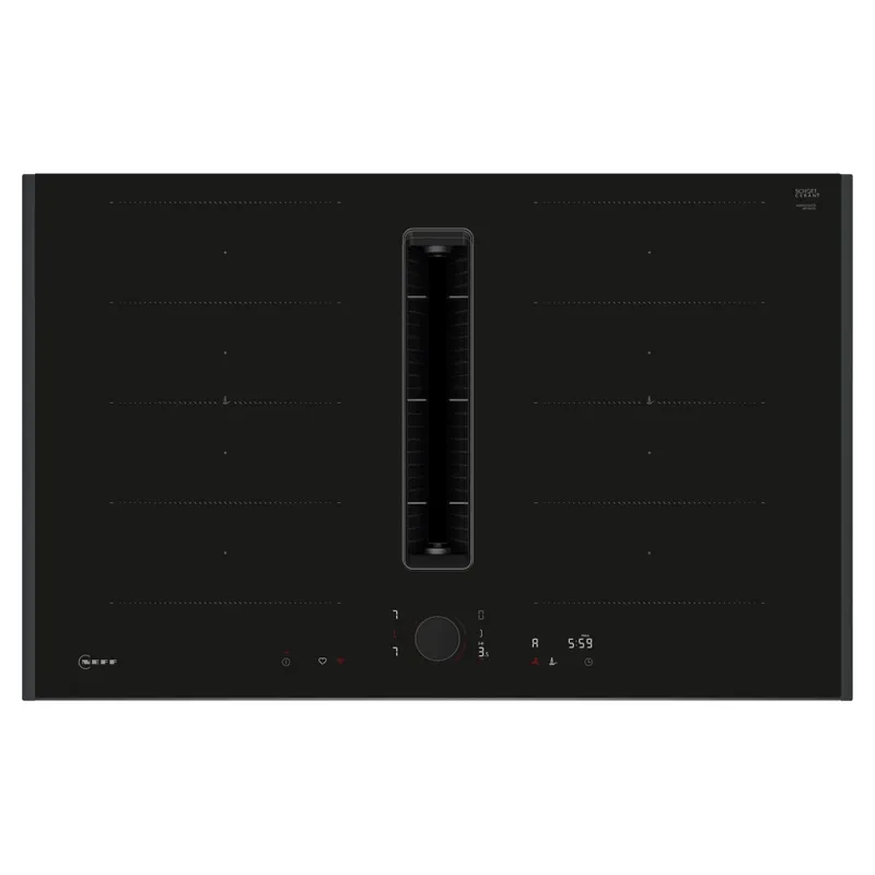 Neff V68AUX4C0 84cm N90 Air Venting Flex Induction Hob - Anthracite