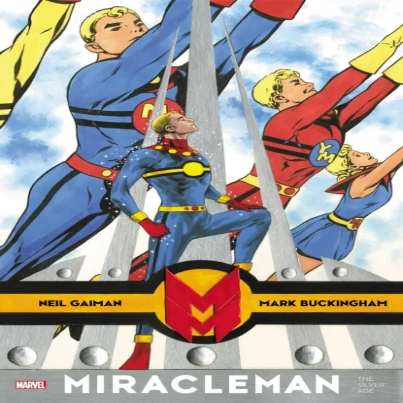 Neil Gaiman Miracleman By Gaiman & Buckingham: The Silver Age Paperback Book Multicolor