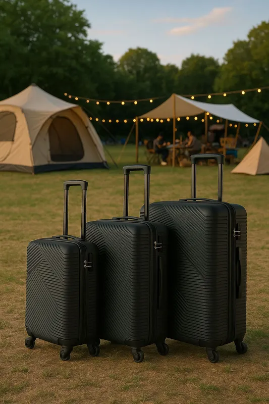 Neo Direct 3 Piece Hard Shell Luggage Suitcase Set