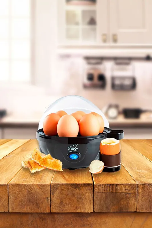Neo Electric Egg Boiler Poacher & Steamer in Clear Clear