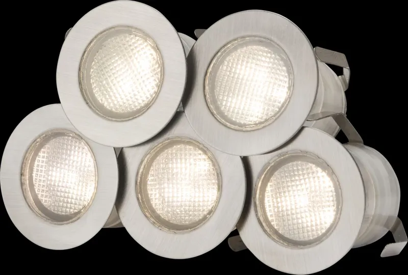 Knightsbridge Lighting 10 x 0.2w Warm White LED Kit 3000K 230V IP65 2.2W