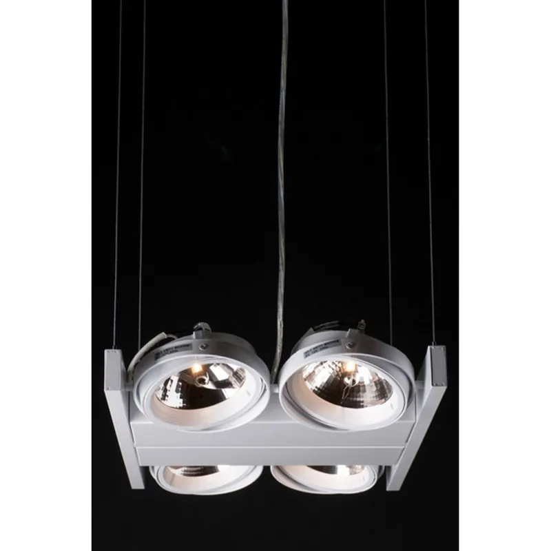 Netlighting 4 Light Commercial Lighting White G53 Bulb White