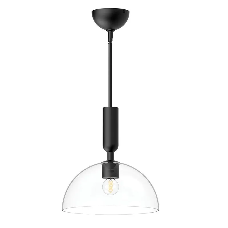 Netlighting Alora Mood Jude Dome Pendant Matt Black 1x E27 Black