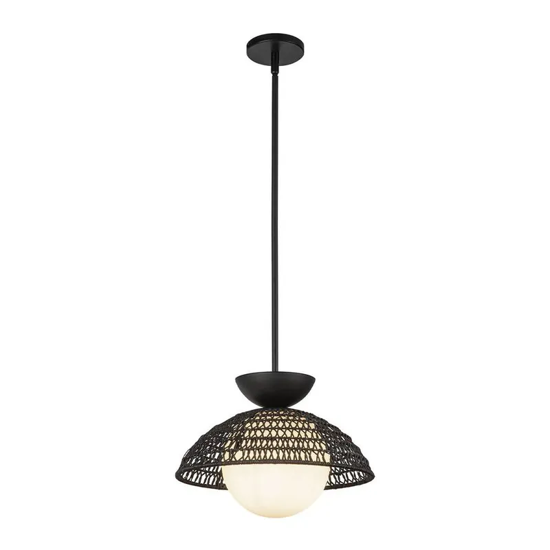 Netlighting Alora Mood Perth Dome Pendant Matt Black 1x E27 Black