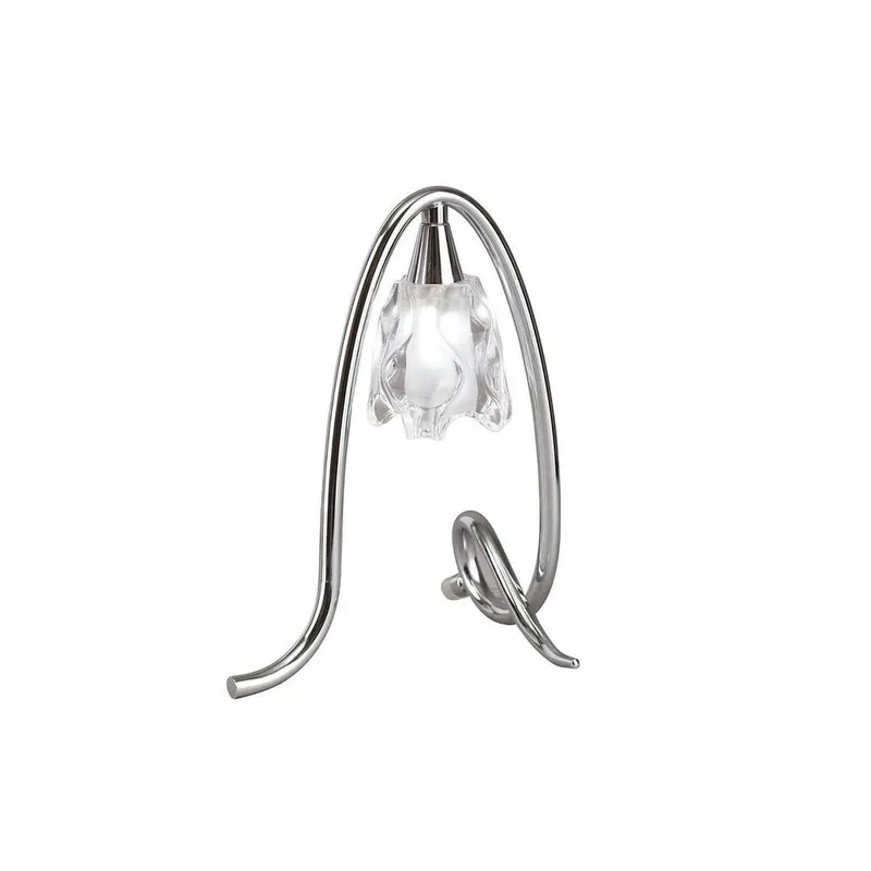 Inspired Lighting Amel Table 1 Light G9, Polished Chrome