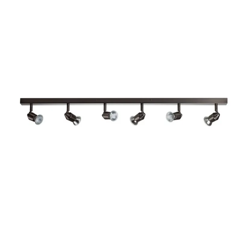 Linea Verdace Lighting Bomba 6 Light Spotlight Bar Bronze
