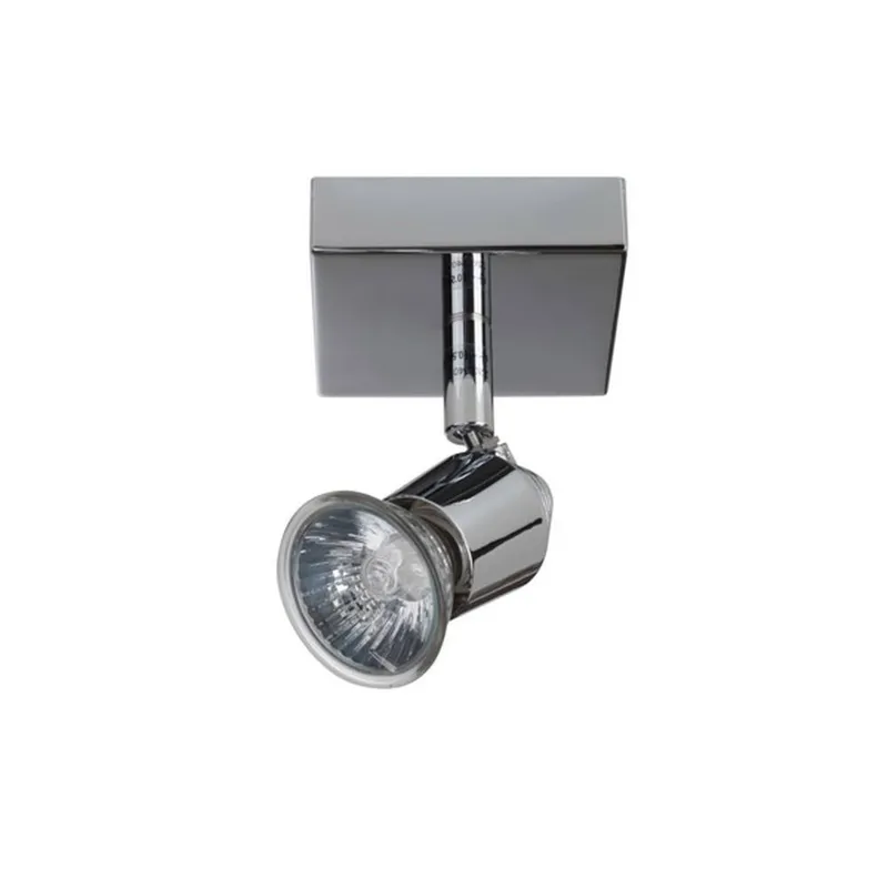 Netlighting Bomba Single Spotlight Chrome in Silver Silver