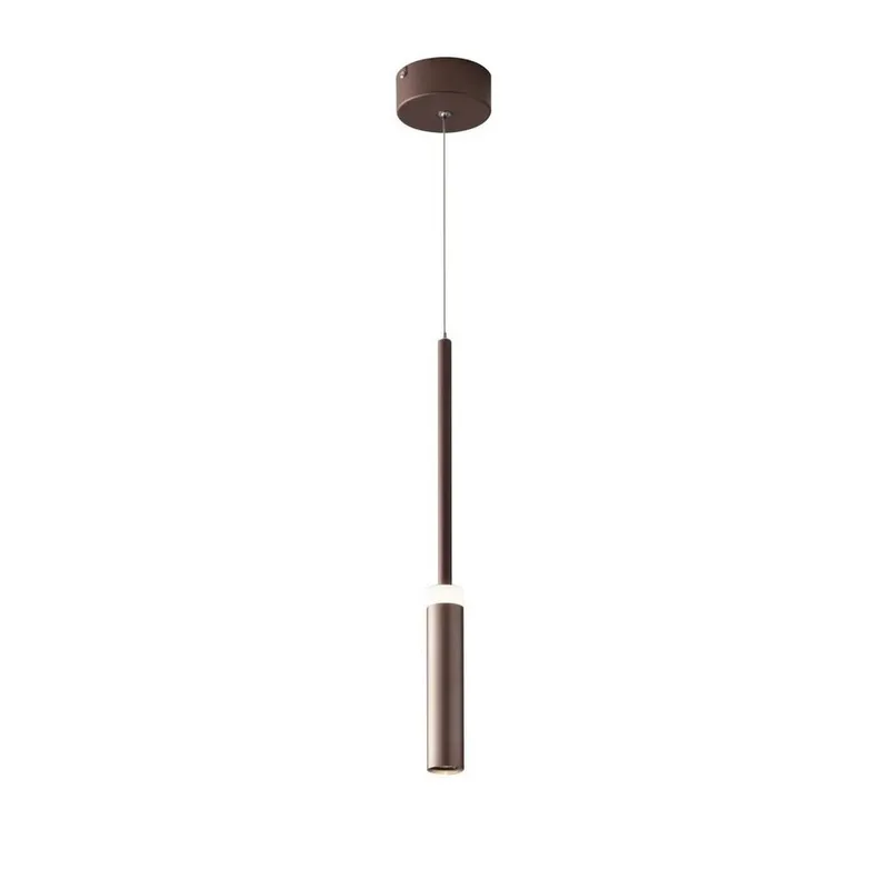 Fan Europe Lighting Candle LED Slim Pendant, Bronze