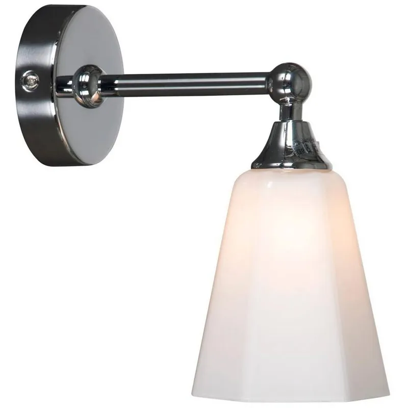 Linea Verdace Lighting Classic Bathroom Wall Light Chrome IP44