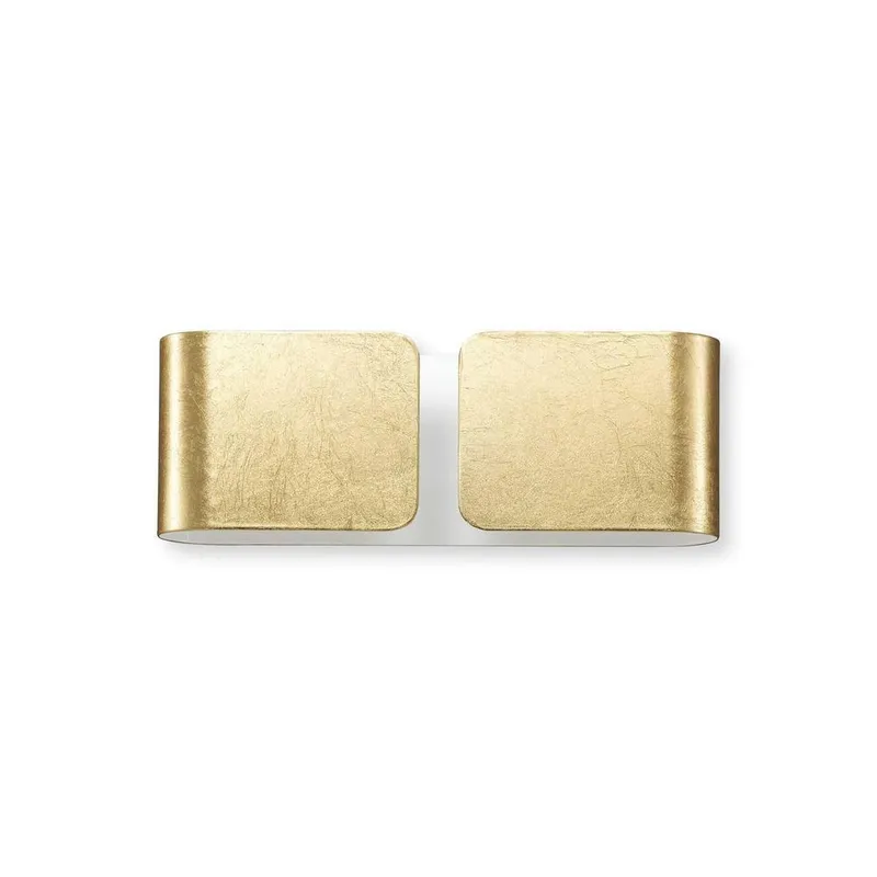 Netlighting Clip 2 Light Indoor Small Wall Light Gold G9 Gold