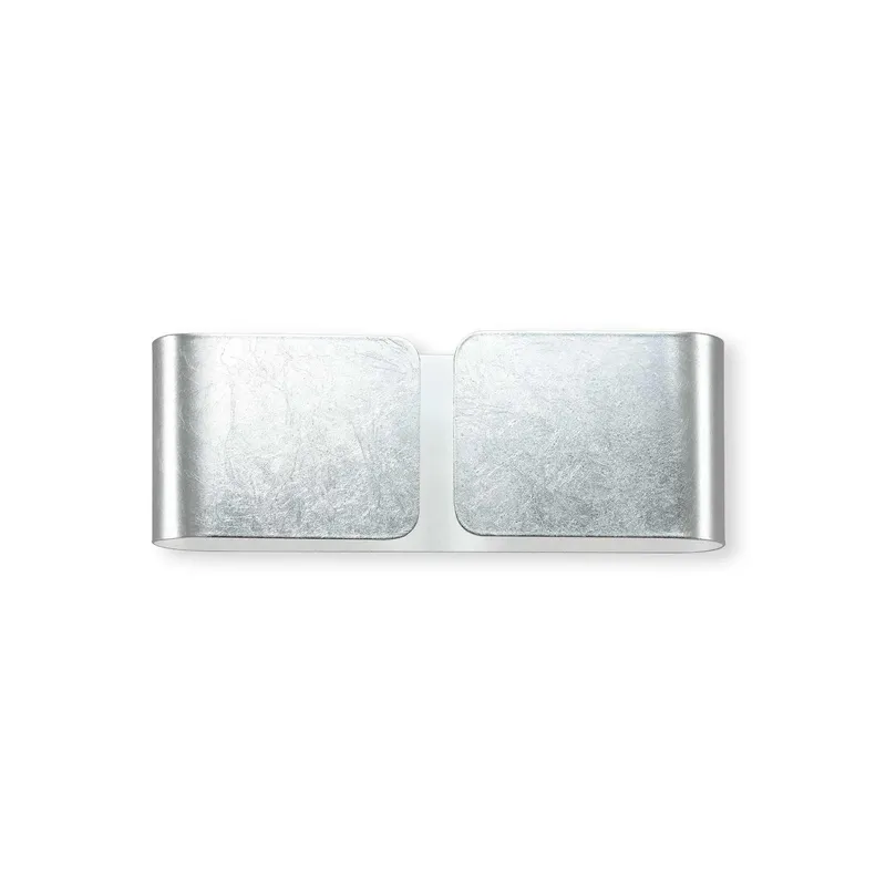 Netlighting Clip 2 Light Indoor Small Wall Light Silver G9 Silver