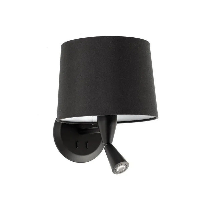 Netlighting Conga Reading Light Wall Light Black E27 Black