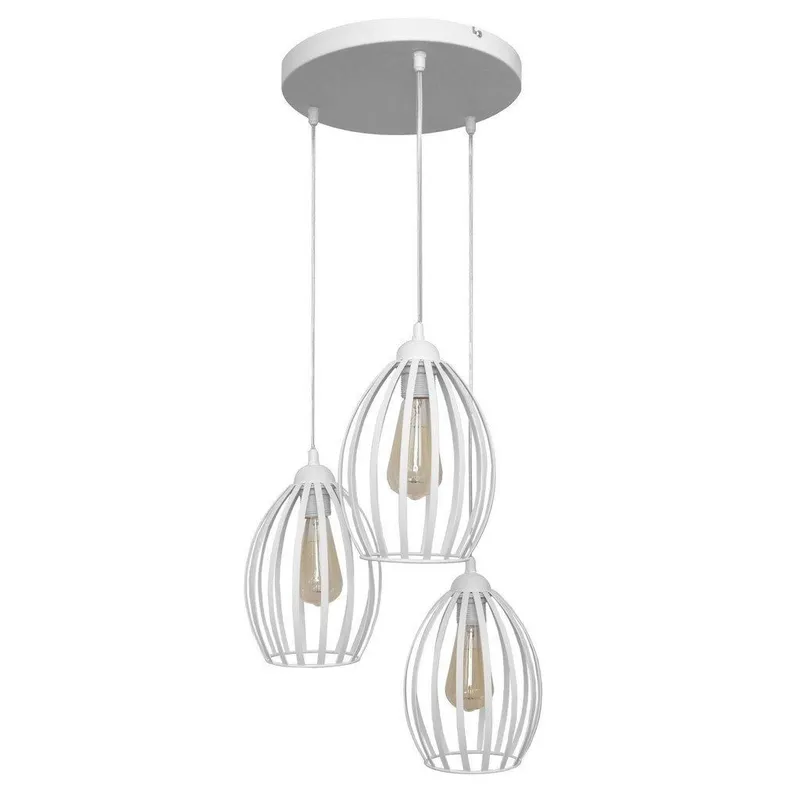 Netlighting Dali Cluster Pendant Ceiling Light White 38cm White