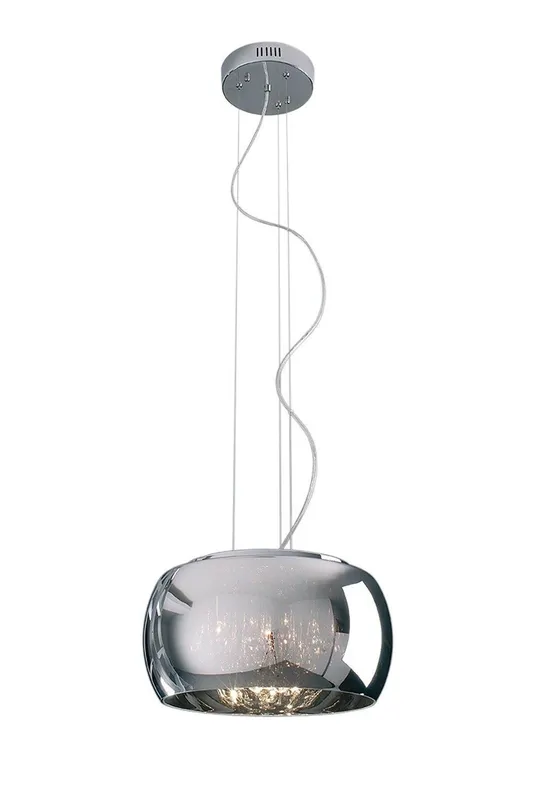 Impex Lighting Deni 5 Light Chrome Ceiling Pendant