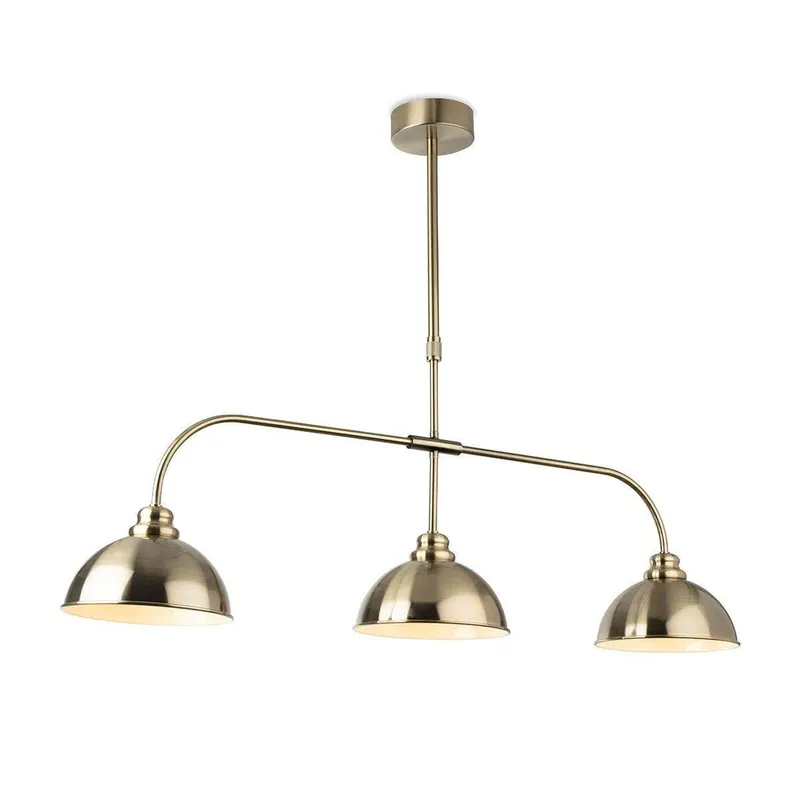 Firstlight Lighting Eagle Bar Pendant Light Antique Brass