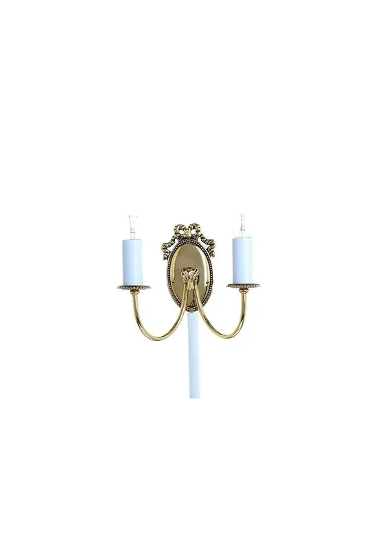 Impex Lighting Eden Polished Brass Candle Wall Lamp