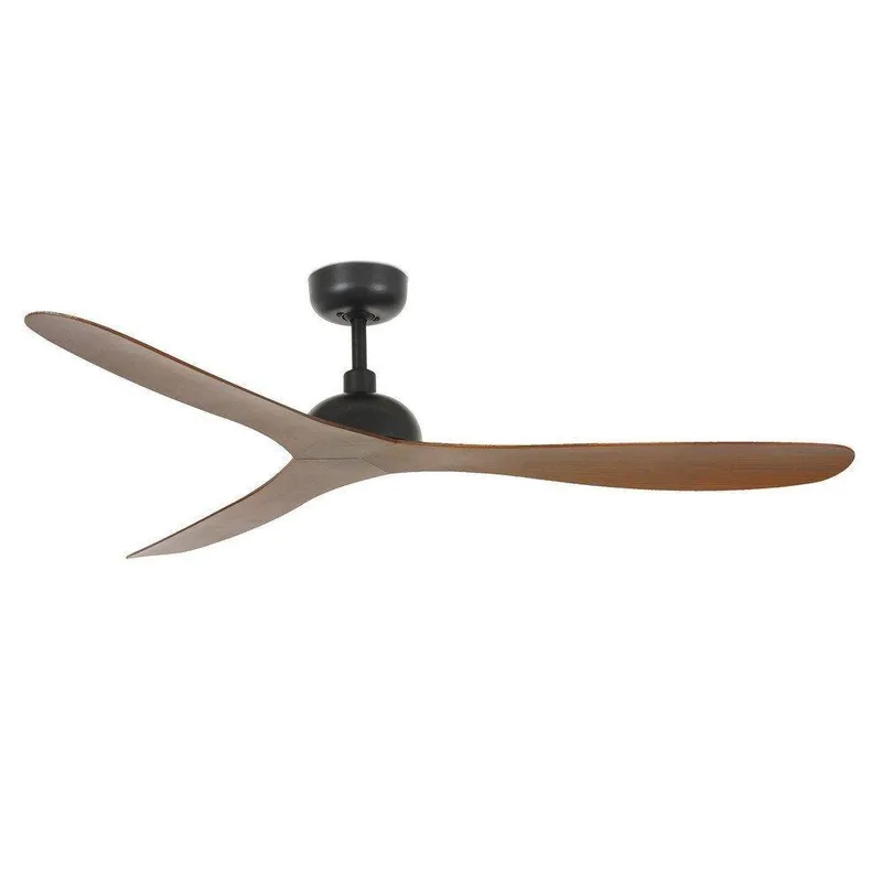 Faro Barcelona - dc Ceiling Fan Gotland Black with Remote