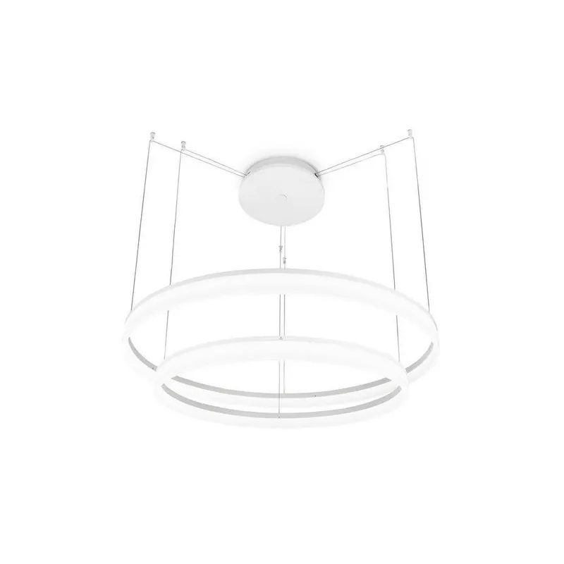 Netlighting Integrated LED Large Ceiling Pendant Light White White