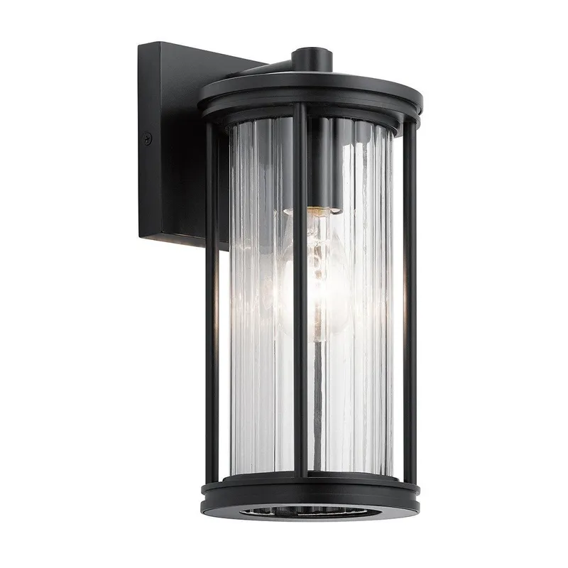 Netlighting Kichler Barras Outdoor Wall Lantern Black IP44 Black