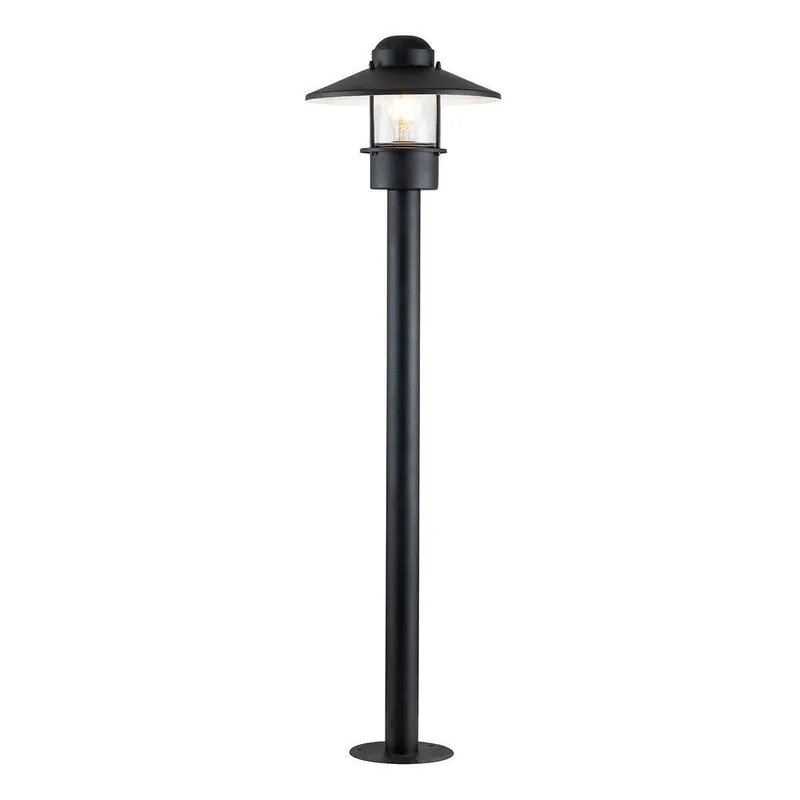 Elstead Lighting Klampenborg Outdoor Bollard Black, IP44