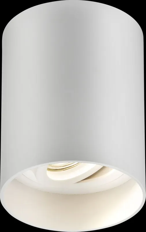 Netlighting Knightsbridge Oran Surface Tilt Round Downlight White ORA1TRW White