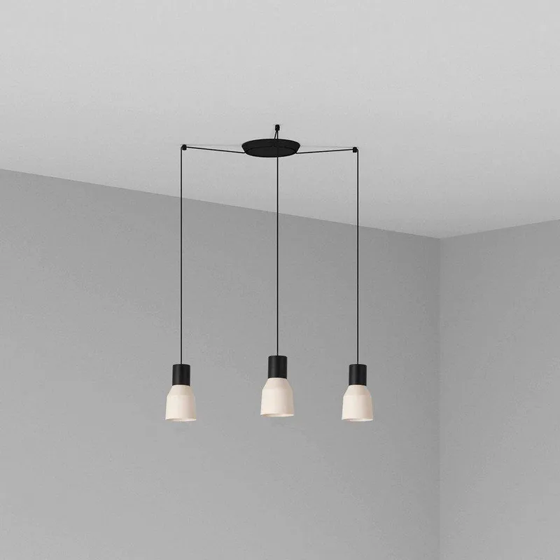 Netlighting Kombo Cluster Pendant Ceiling Light Beige E27 Beige