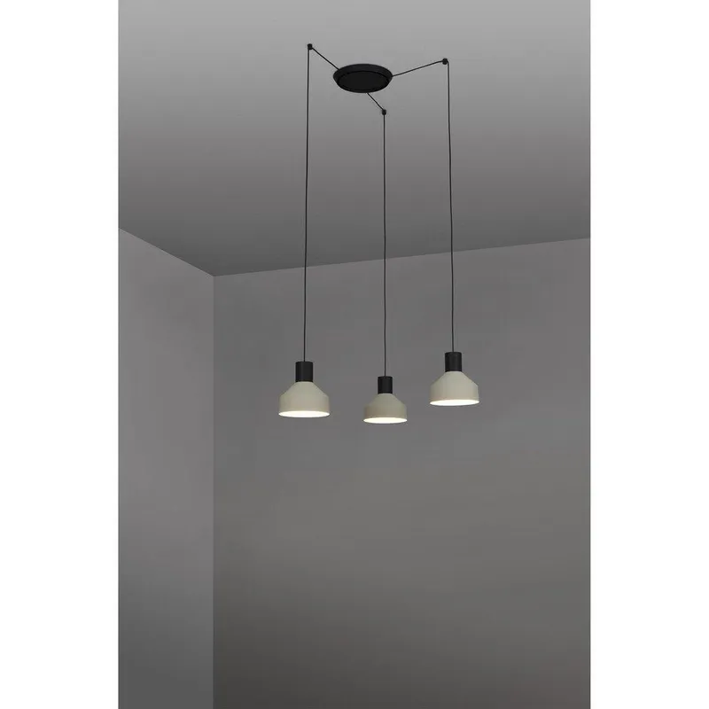 Netlighting Kombo Cluster Pendant Ceiling Light Beige E27 Beige
