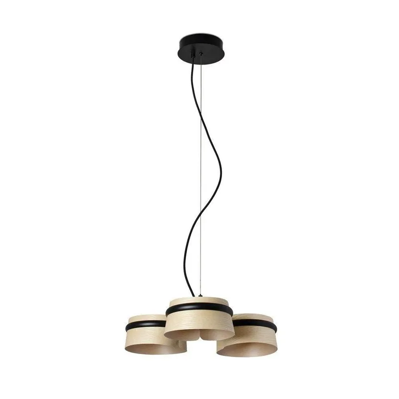 Faro Lighting Loop Integrated LED Pendants Wood, 2700K