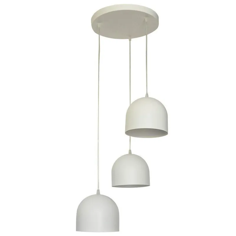 Netlighting Madison Cluster Pendant Ceiling Light White 35cm White