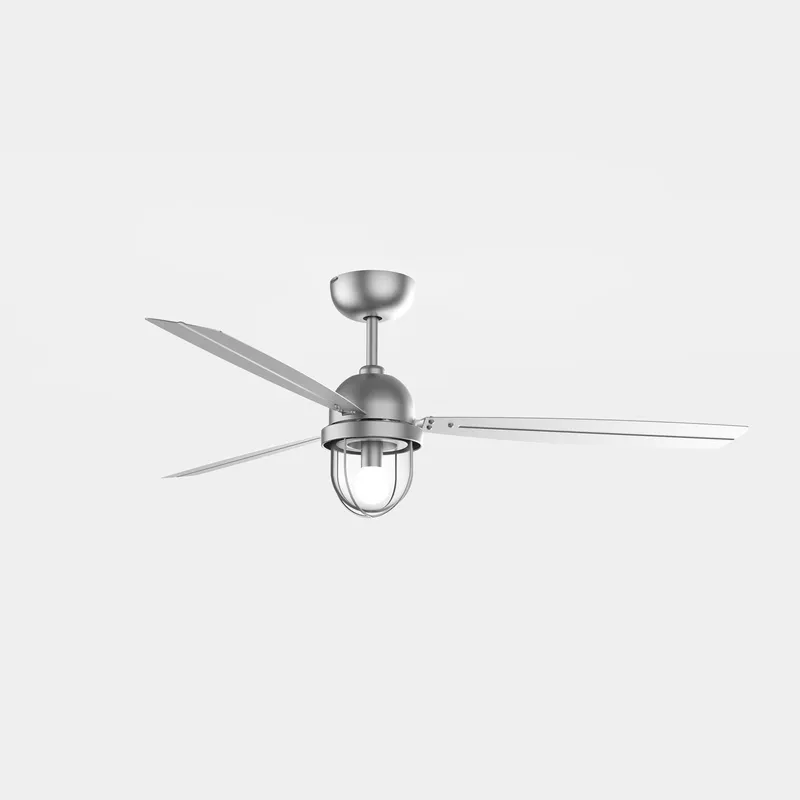 Forlight Lighting Mariner LED Ceiling Fan Satin nickel, With E27 Lamp