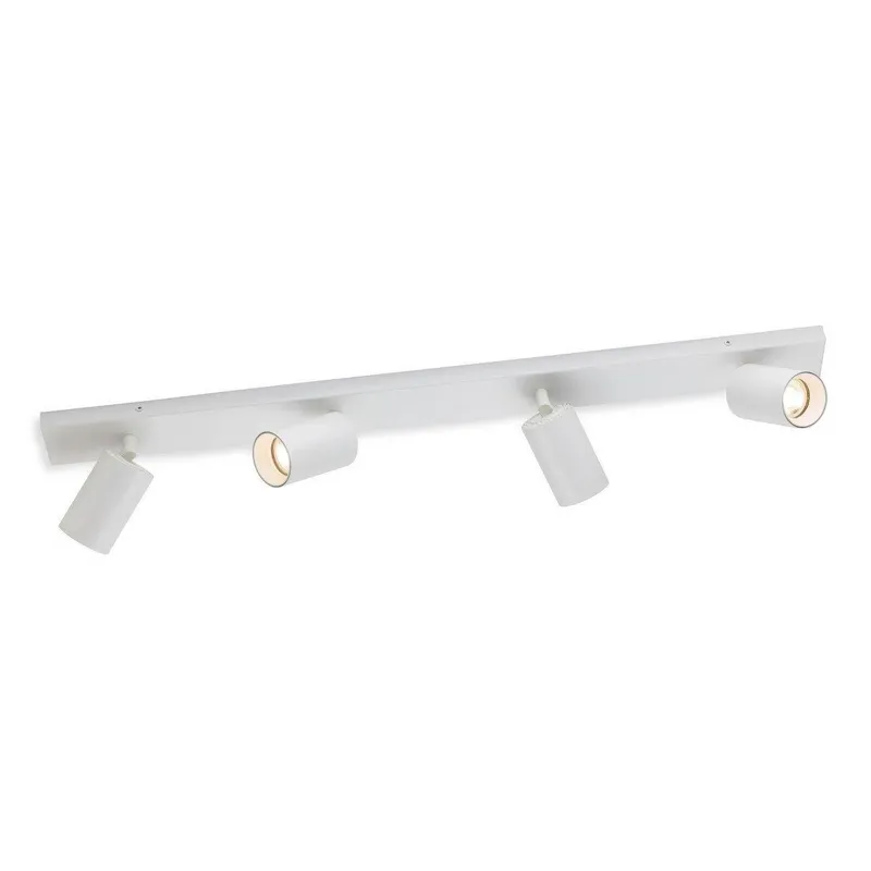 Firstlight Lighting Max 4 Light Spotlight Flush Bar White