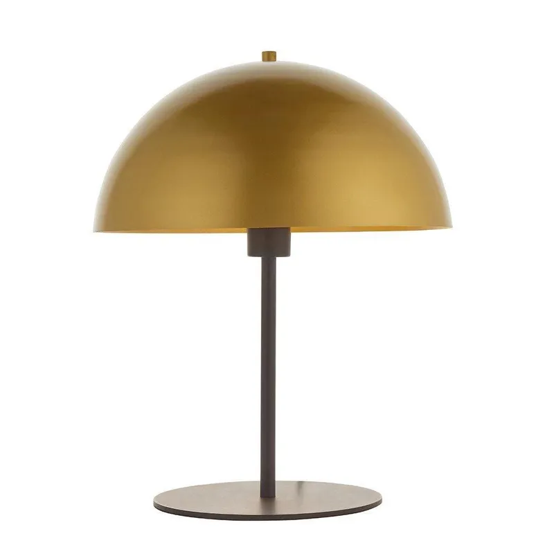 Merano Lighting Nuoro Table Lamp Soft Gold & Dark Bronze Effect Paint