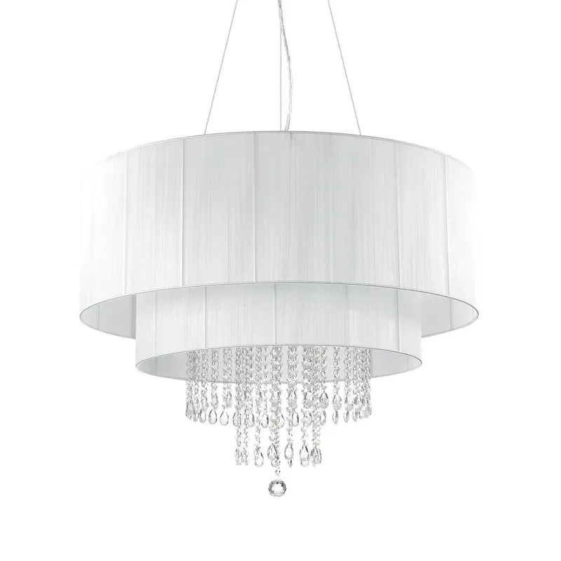 Ideal Lux Lighting Opera Light Ceiling Pendant White
