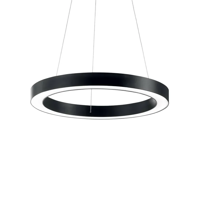 Netlighting Oracle Integrated LED Medium Ceiling Pendant Black 3000K Black