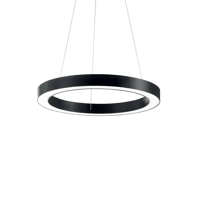Netlighting Oracle Integrated LED Small Ceiling Pendant Black 3000K Black
