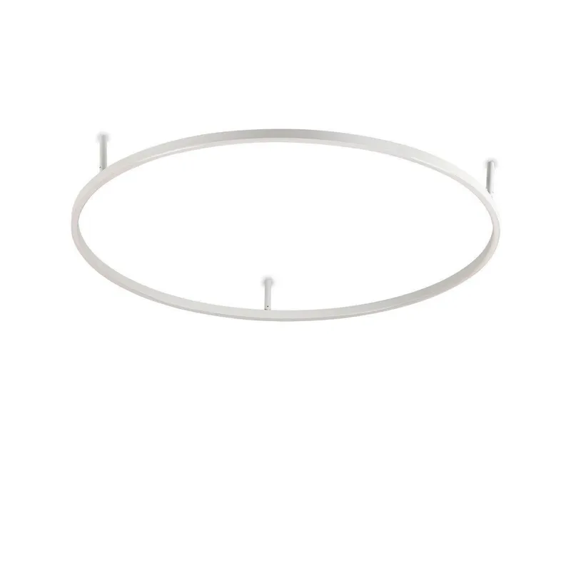 Netlighting Oracle Ring Integrated Led Semi Flush Light White 90cm 3000K White