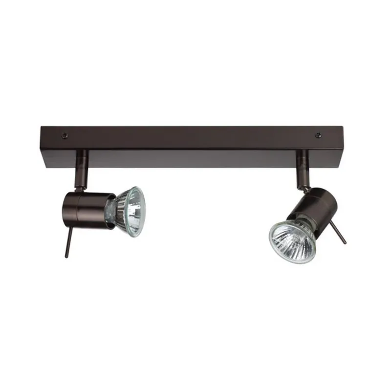 Netlighting Penna 2 Light Twin Spotlight Bronze Bronze