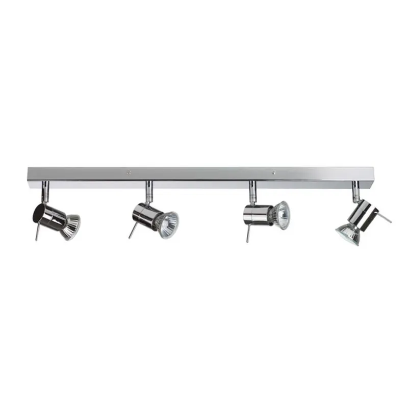 Linea Verdace Lighting Penna 4 Light Spotlight Bar Chrome