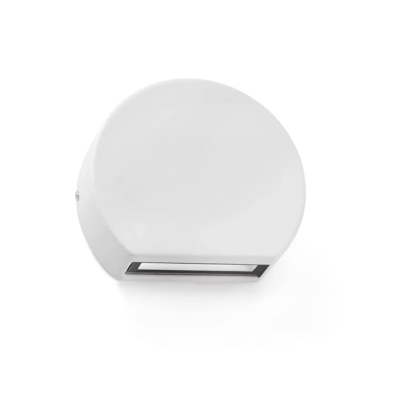 Faro Lighting Pill LED Outdoor Wall Light White IP54