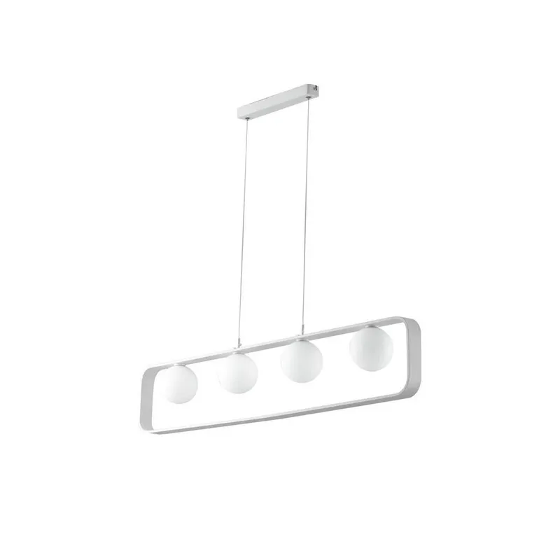 Netlighting Roxy Globe Bar Pendant White G9 White